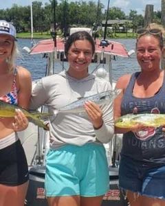 Two anglers fishing in Panama City Beach