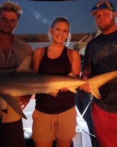 Sandbar shark caught while fishing in FL