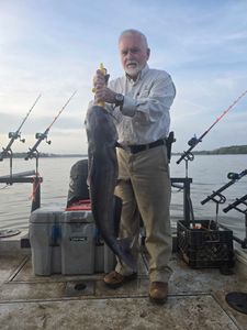 Angler fishing in NC
