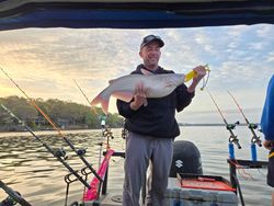 Photo of a blue catfish caught in Mocksville