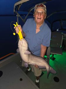 Blue Catfish caught while fishing in Mocksville