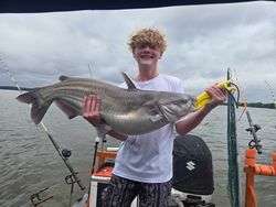 Blue Catfish caught while fishing in NC