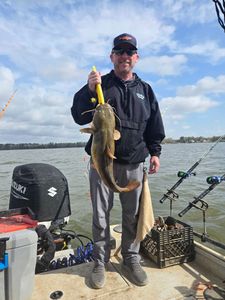Channel catfish caught in Mocksville