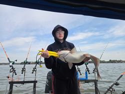 Angler fishing in North Carolina