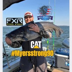 Angler fishing in Mocksville