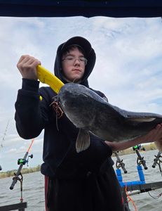 Angler holds big fish in NC