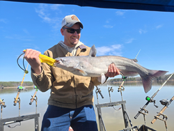 "Reeled in a big one today!"