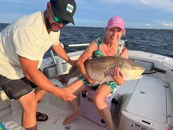 One person fishing in Belhaven
