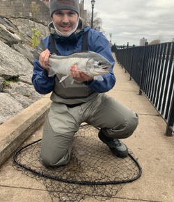 Cutthroat Trout caught in Oswego