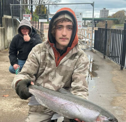 Great fishing in NY with 2 people