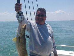 Great day to go Walleye fishing in Lake Erie!