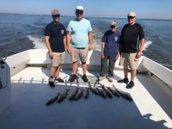 Four people fishing in Chestertown