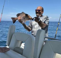 One person fishing in Panama City, Florida