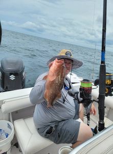 Lone angler fishing in Panama City