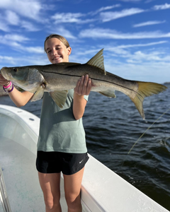 Snook fish caught while fishing in Florida