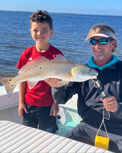 Redfish caught on fishing trip at Fort Myers Beach