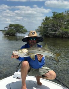 Snook fish caught at Fort Myers Beach