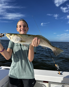 Spotted Weakfish, 24 inches, caught while fishing in FL