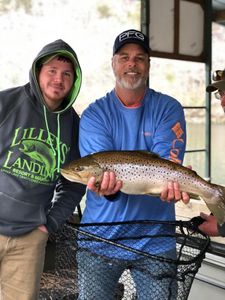 A large Atlantic Salmon caught while fishing in Branson