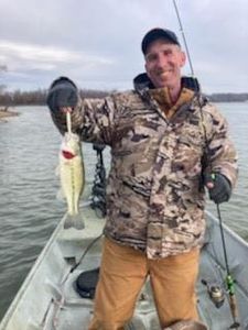 A person fishing in Branson