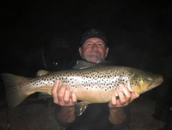 A single sea trout, 29 inches long, caught in MO