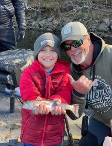Rainbow trout caught while fishing in MO