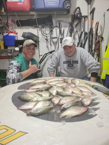 Two people fishing in Missouri