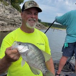 White crappie fish caught in Branson