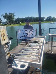 2 anglers fishing in Oklahoma