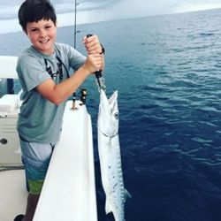 Great Barracuda, a 20-inch fish, caught at Port Orange Gateway Center