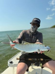 Bonefish caught while fishing in Tavernier