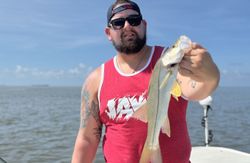 A person fishing in Tavernier