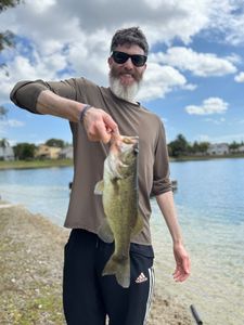 A Florida Bass caught while fishing in FL