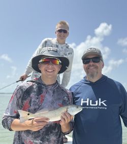 Redfish caught by 3 people in Tavernier