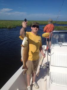Guided fishing trips south Louisiana