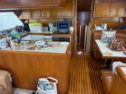 Two people enjoying a fishing cruise in FL