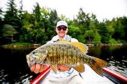 Lone angler fishing in the waters of Florida City