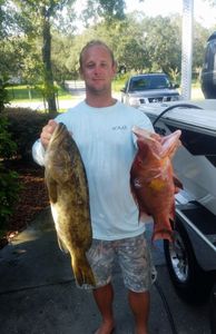 Two fish caught in FL while fishing