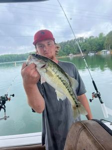 Angler fishing in Cumming