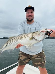 Striped bass caught in Cumming
