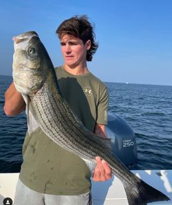 Cape Cod Stripers Fishing