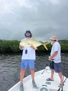 Crevalle Jack fish caught while fishing in FL