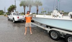 Angler fishing alone in FL