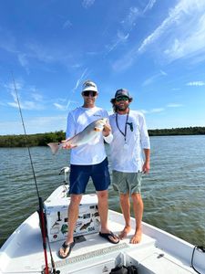 Redfish caught in New Smyrna Beach