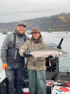 Chasing Salmon aboard Fishing Charters in Oregon
