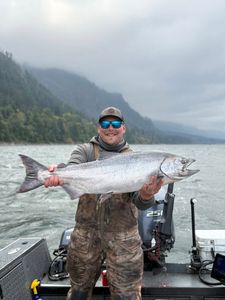 Chinook salmon caught in Portland, Oregon
