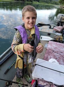 Smallmouth bass caught fishing at Forest Inn PA
