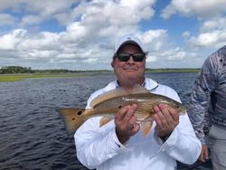 Angler with a 19-inch catch in Jacksonville