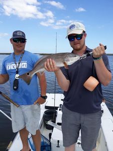 Redfish caught in FL on fishing tours