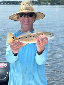 Redfish caught on fishing tour in Jacksonville